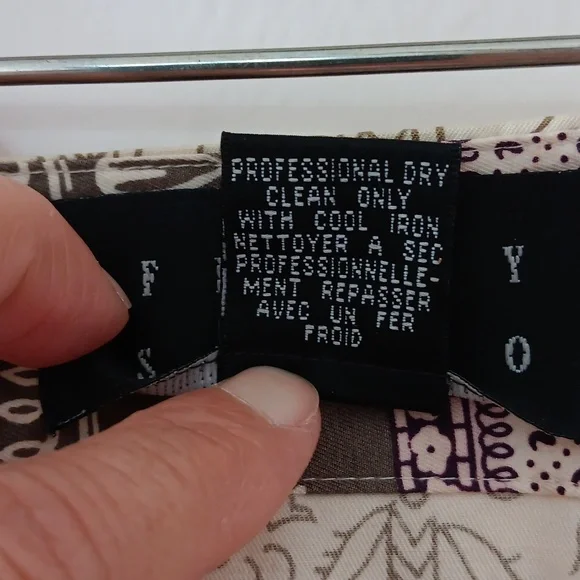 Finity Studio Silk Wrap Maxi Skirt 8 - Picture 7 of 9